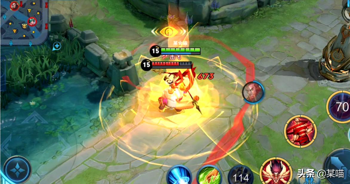 王者光荣达摩闪现连招技巧大全,王者光荣攻击键怎么靠左点