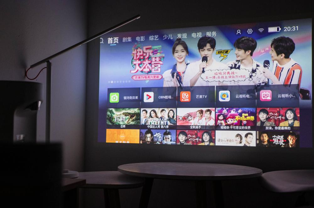 明基gv1投影仪值得买吗,明基投影仪gv1怎么投影