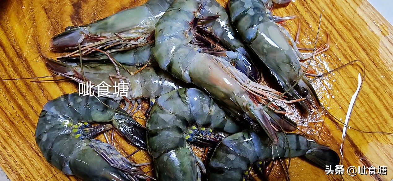 超级大黑虎虾最好吃的5种做法,大虎虾最好吃的5种做法