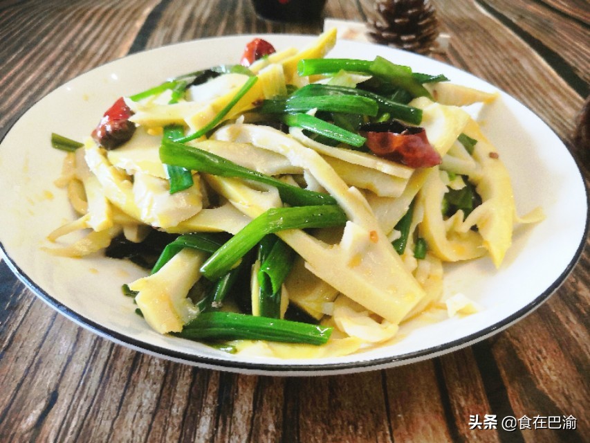 斑竹笋怎么做才好吃快来学习吧,野生斑竹笋做法