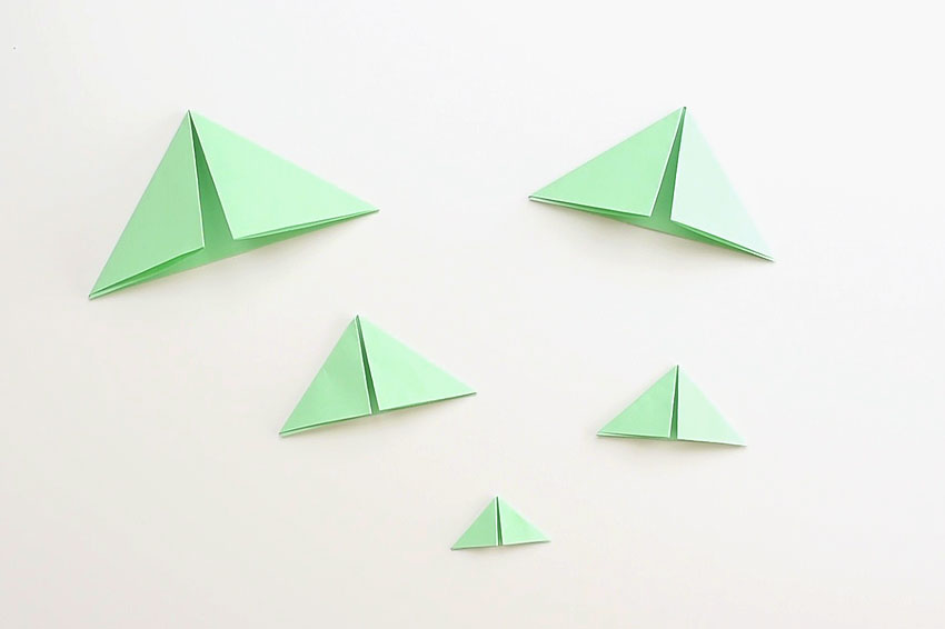 幼儿手工圣诞树立体,圣诞树立体手工卡纸