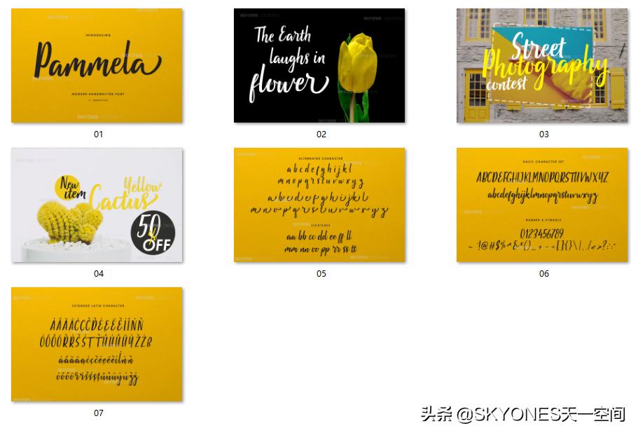 具有艺术感的英文字体推荐,独特的英文字体设计