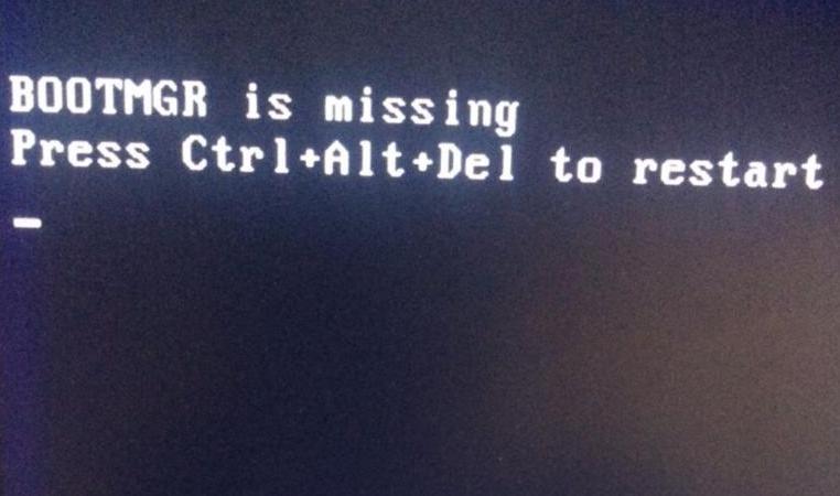 重装系统显示bootmgrismissing,用u盘启动提示bootmgrismissing
