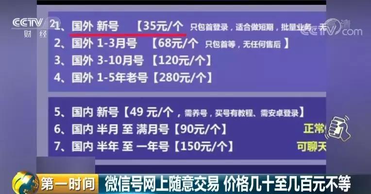 曝光！微信号竟能随意买卖？！背后黑色产业链惊人......（图）
