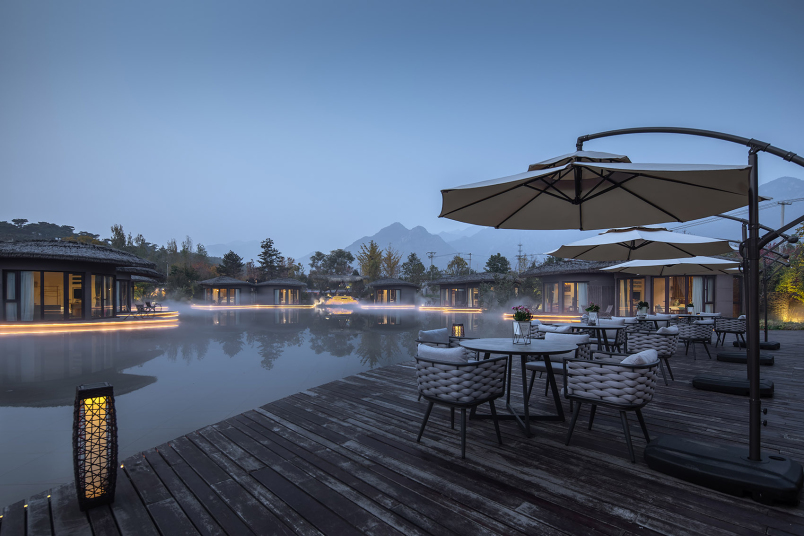 峨眉山民宿设计策划图,天津不知山乡宿