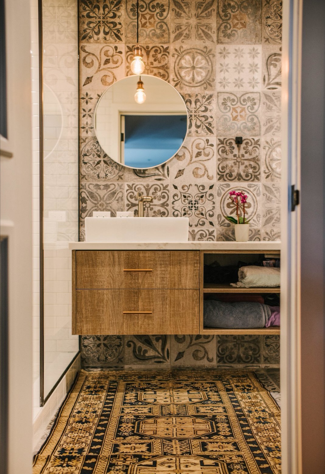 新中式风格地毯vs意式极简风,美式复古风地毯搭配