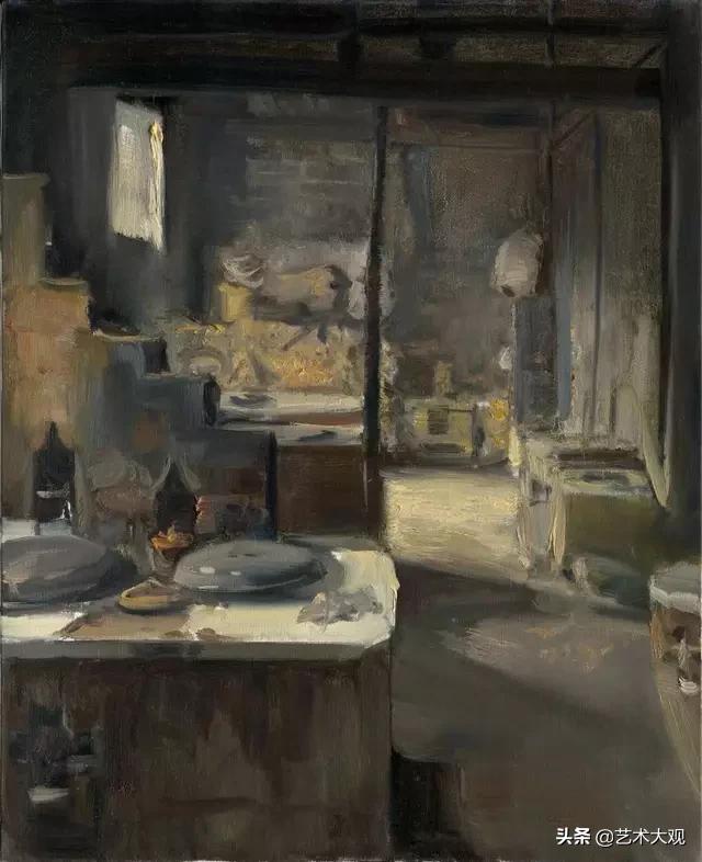 广州美院油画风景写生作品欣赏,播放中国美院风景油画写生视频