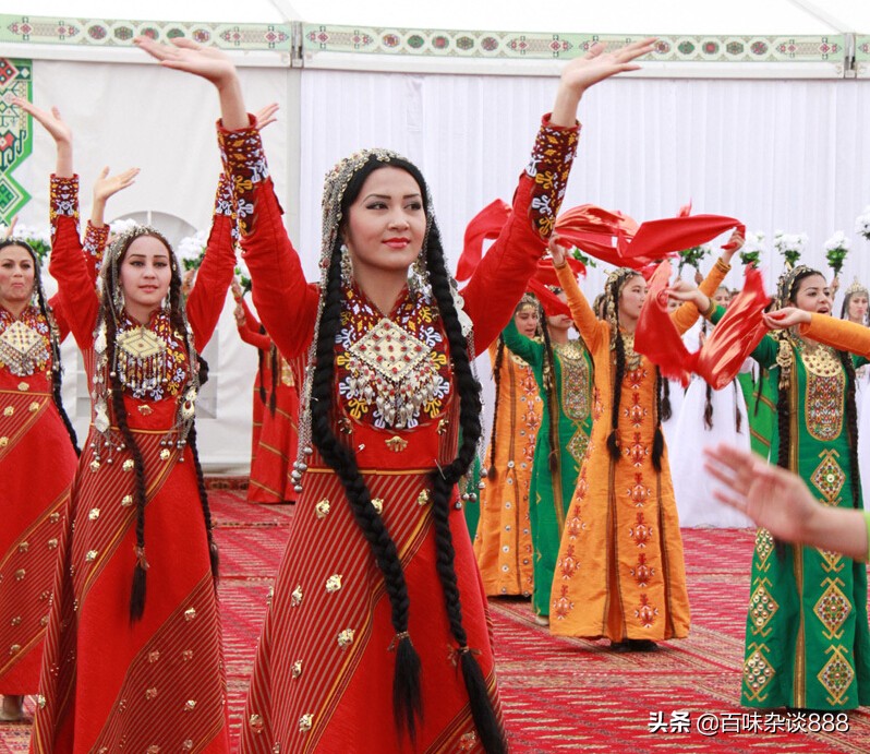 土库曼斯坦的漂亮女人,土库曼斯坦的女人长相