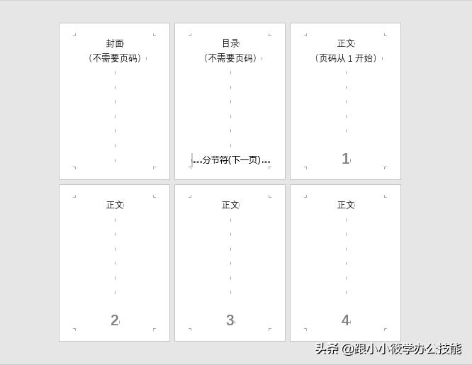 word文档怎样从指定页来设置页码,怎么在word文档任意页开始加页码