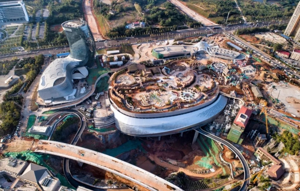 长沙即将诞生的网红打卡地标,长沙巨大深坑