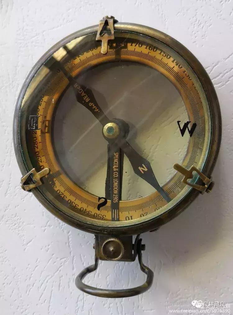 泉耕：我珍藏的五款*用军**指北针