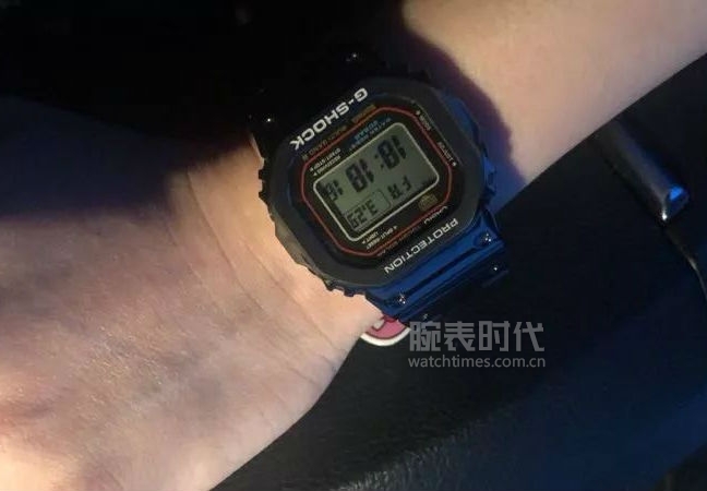 卡西欧黑色半金属方块,卡西欧纯金属小方块