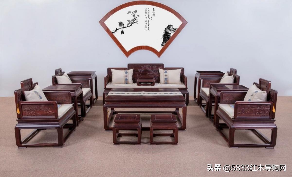 6米开间客厅中式家具搭配,中式客厅家具摆设效果图