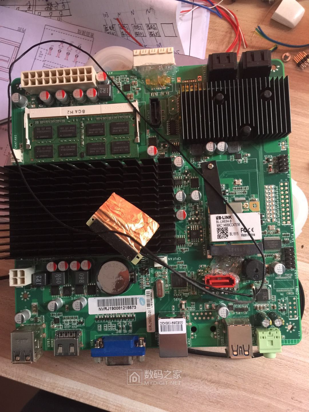 技术达人：矿机“蜗牛星际”改造飞线增加PCI-E接口