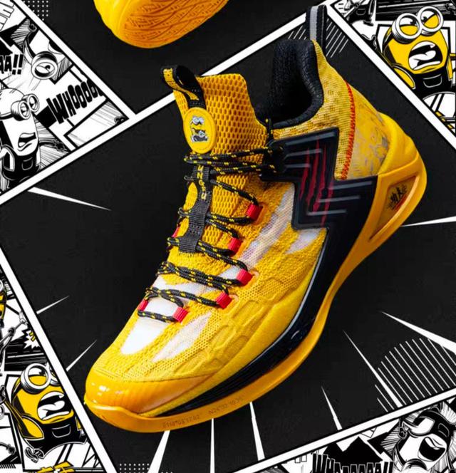 361度big3球鞋测评,361度小黄人联名功夫