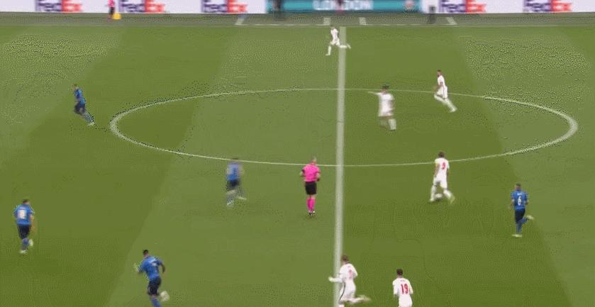 欧洲杯决赛回忆：意大利把温布利染成蓝色，足球回到罗马