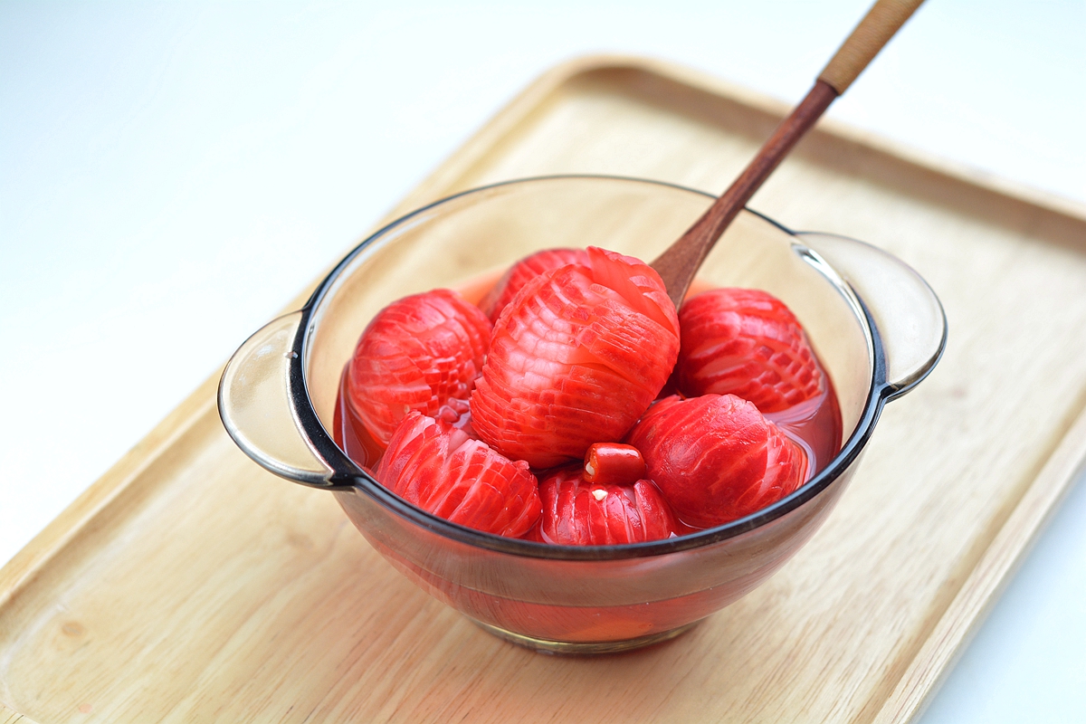 樱桃萝卜怎么腌好吃又脆酸甜,樱桃小水萝卜做法大全家常