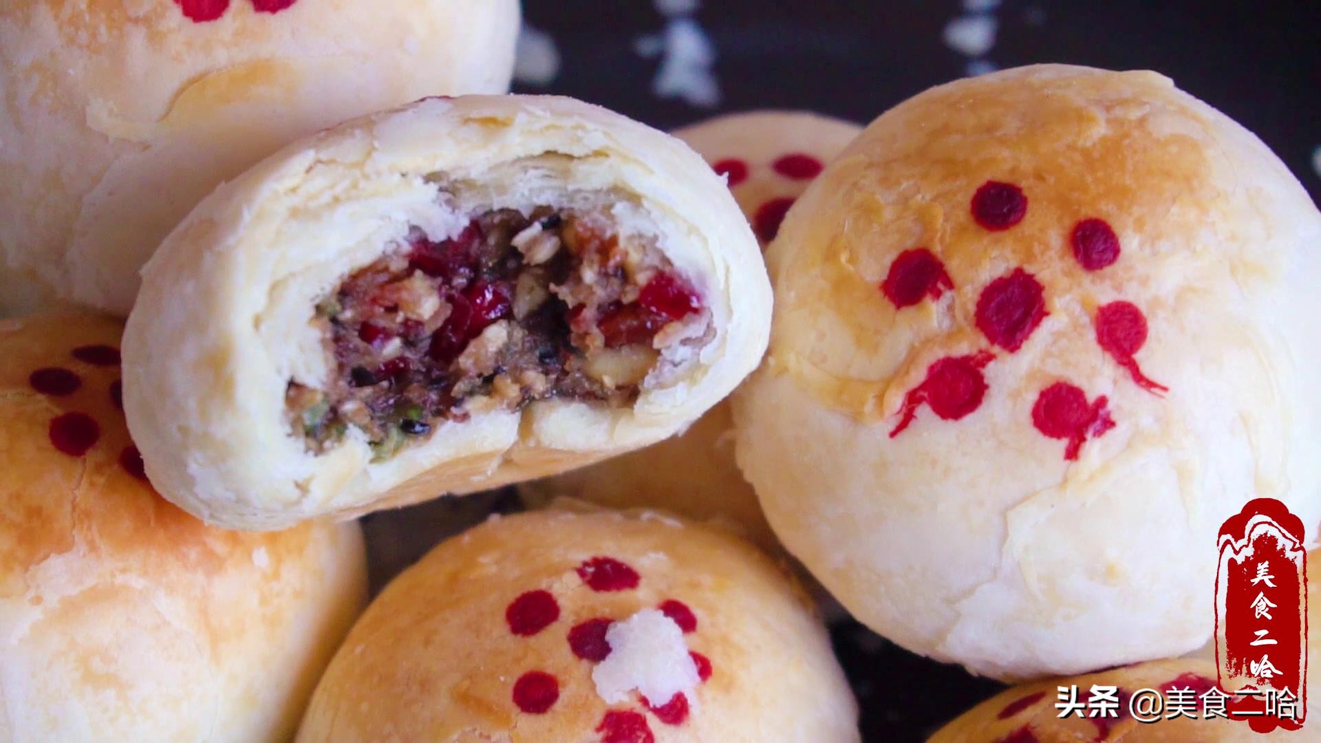 老式酥皮月饼皮的配方,老式酥皮月饼的商用制作配方