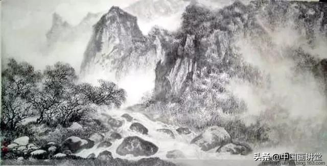 张利国画山水画欣赏,张富君山水画新作品图片