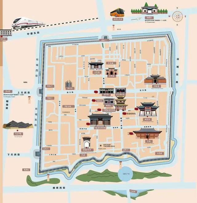 平遥古城内美食景点攻略,朔州到平遥古城旅游攻略