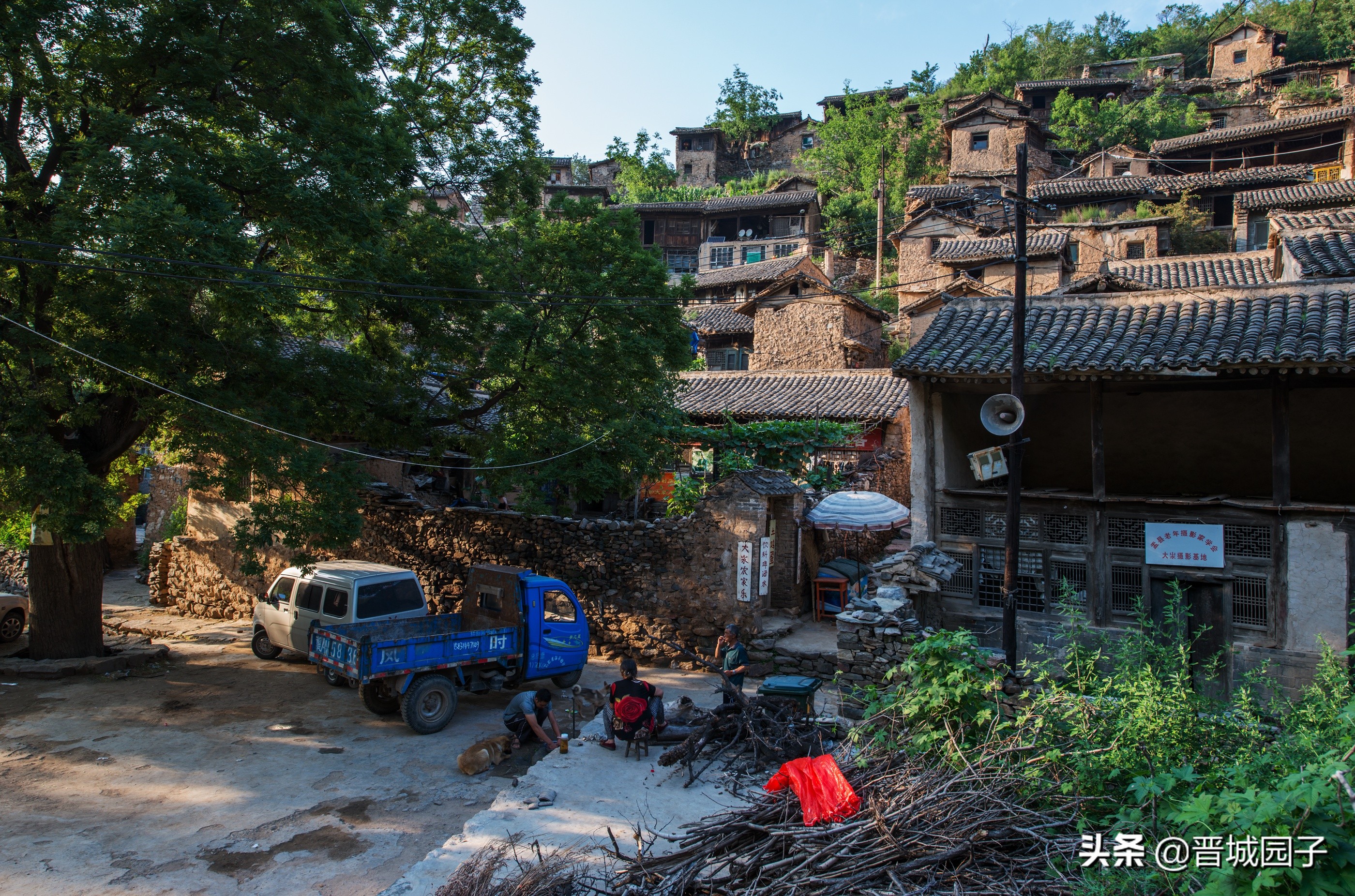 大汖古村深山里的布达拉宫,大汖村太行山深处的布达拉宫