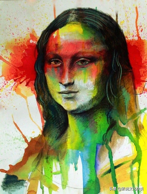 水彩墨色,水彩画用六种颜色画风景