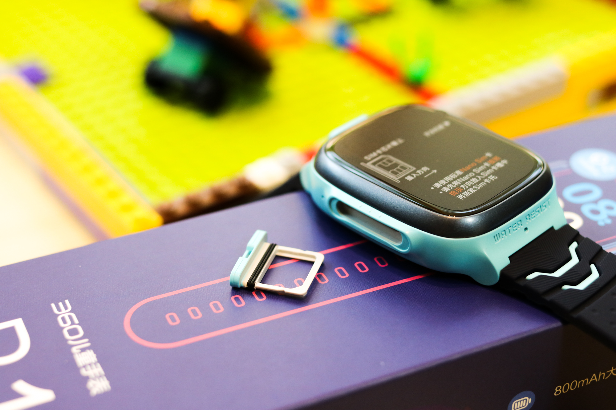 360儿童智能手表p1开箱体验,360儿童手表p1pro测试