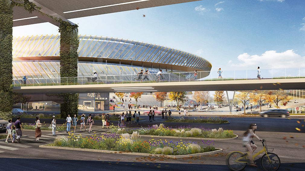 上海虹口足球场将改造为线性公园,2021虹口足球场改造方案