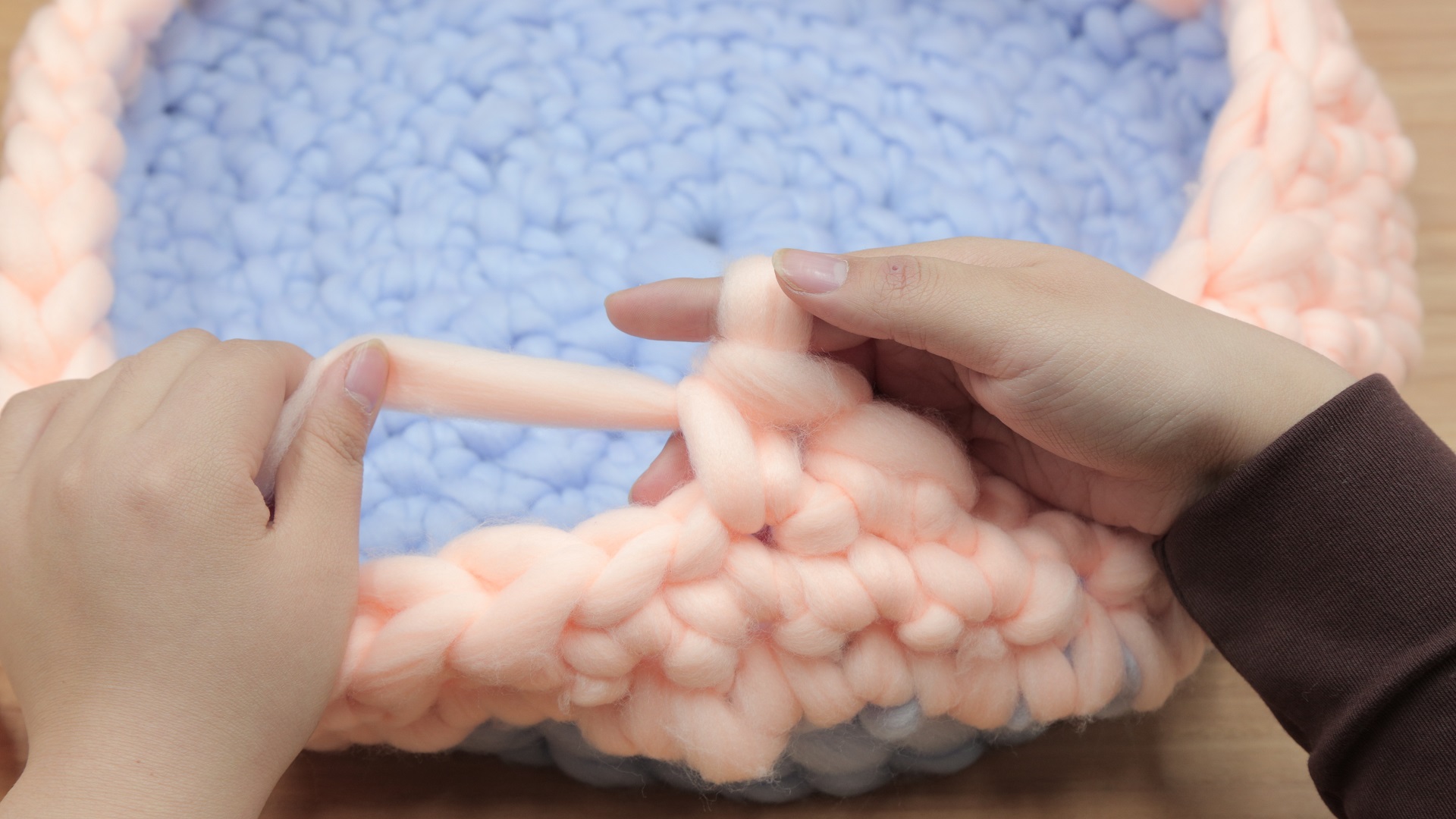 冰岛线能编织什么,冰岛线编织狗窝教程