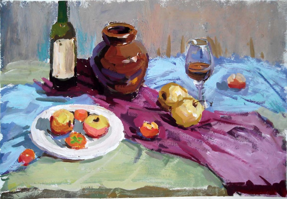 怎样画好水粉画,如何画好水粉画教程