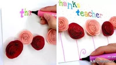 幼儿园节日贺卡制作教程简单漂亮,一年级手工节日贺卡