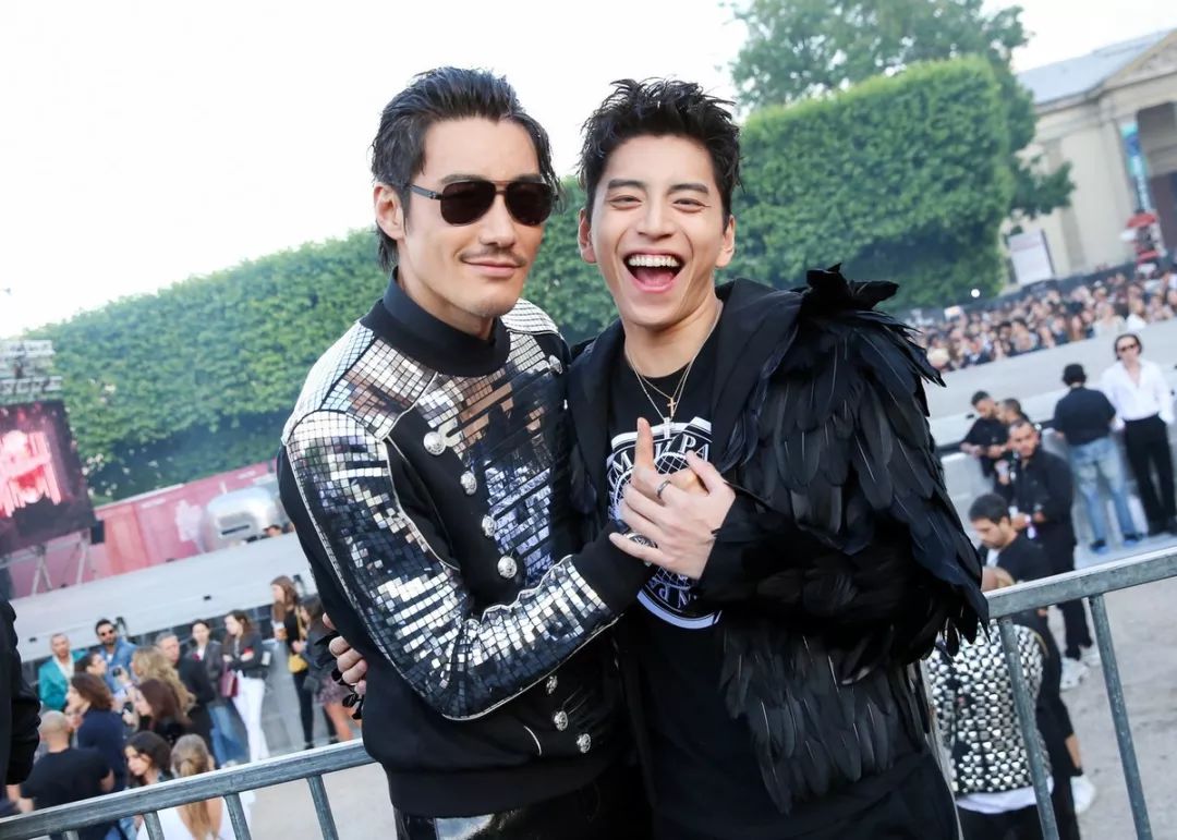 胡兵的时装周之旅,胡兵的小迷弟