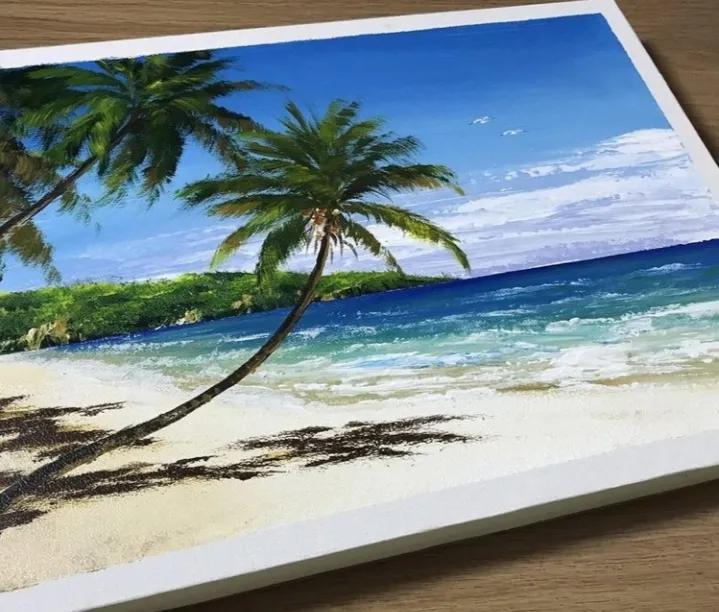 油画大全100张装饰画,精品手绘油画风景图片