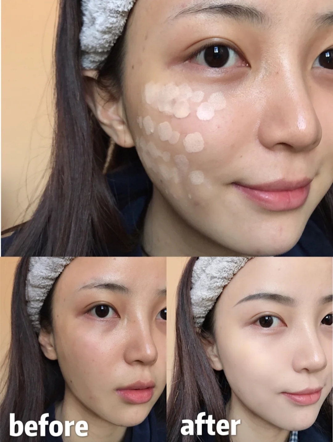 热门粉底液分享，迪奥水润，圣罗兰轻薄不卡粉，NARS抗氧化效果好