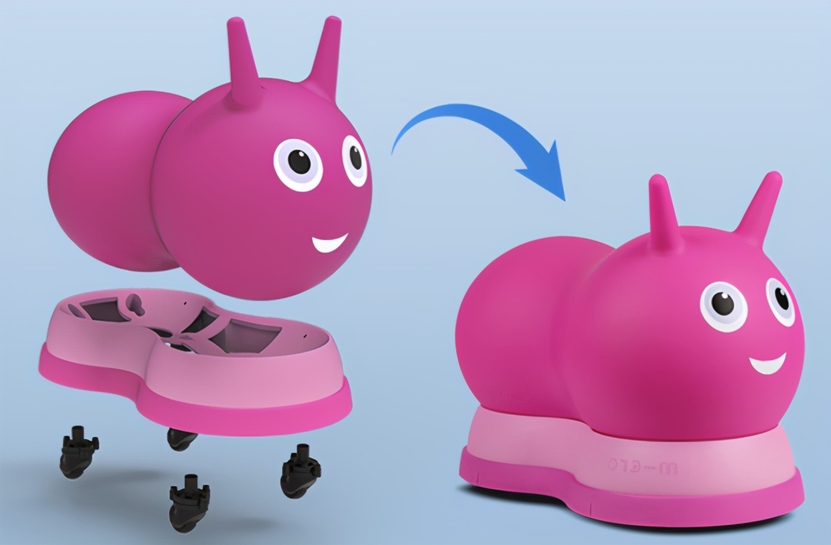 这款萌萌的m-cro迈古弹跳溜溜车，帮你锻炼孩子的肌肉力量