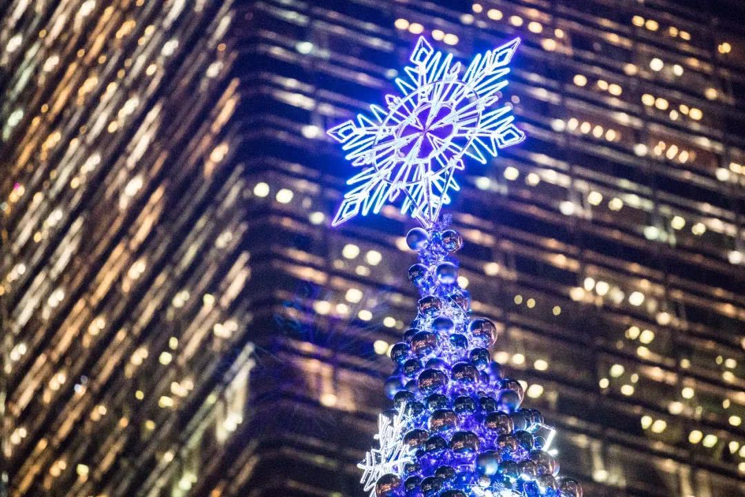 去香港看圣诞树攻略,香港中港城的圣诞树