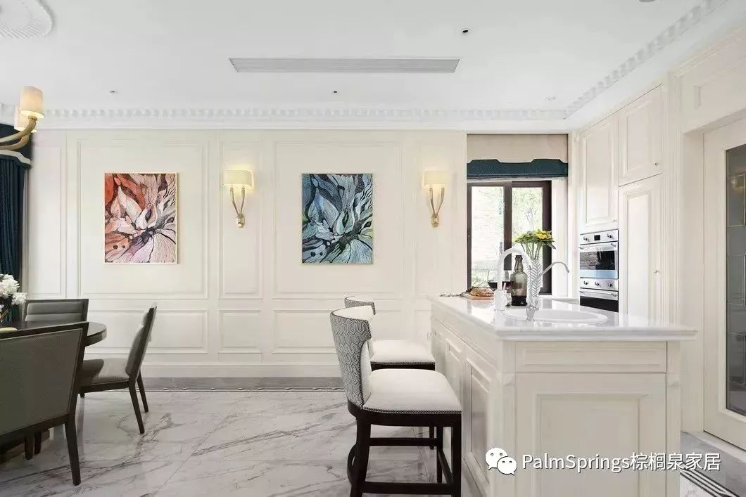 PALMSPRINGS案例|680㎡奢美花园别墅，遇见「有温度的家」