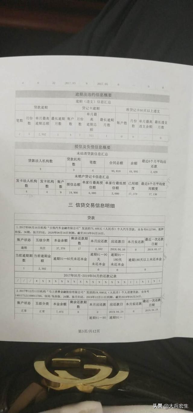 征信有没有问题看征信报告的哪里,征信报告和征信明细有什么不同