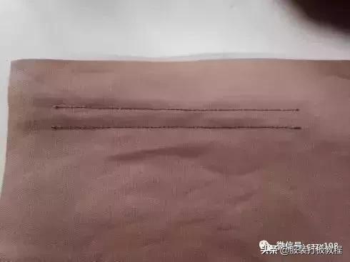 西服口袋制作详细步骤,西服口袋盖的裁剪方法