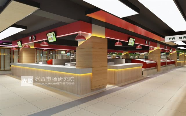 极简菜市场设计,新型菜市场设计方案效果图