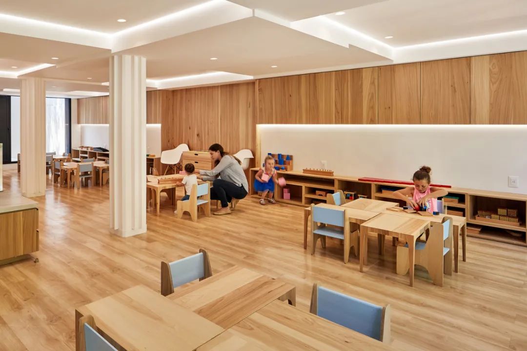 幼儿园教室格局设计图纸,幼儿园教室廊道设计