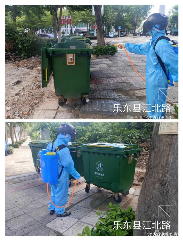 乐东县爱卫服务中心策划专业技术人员对县城各办公区和公共场所进行灭蚊防病除四害消杀