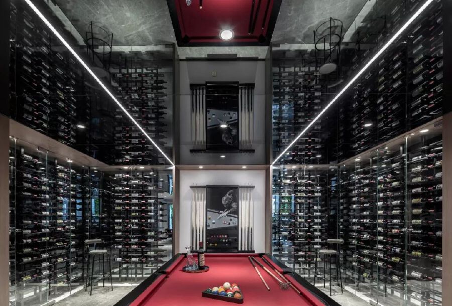 美观实用最新酒柜设计,室内装饰酒柜设计风格