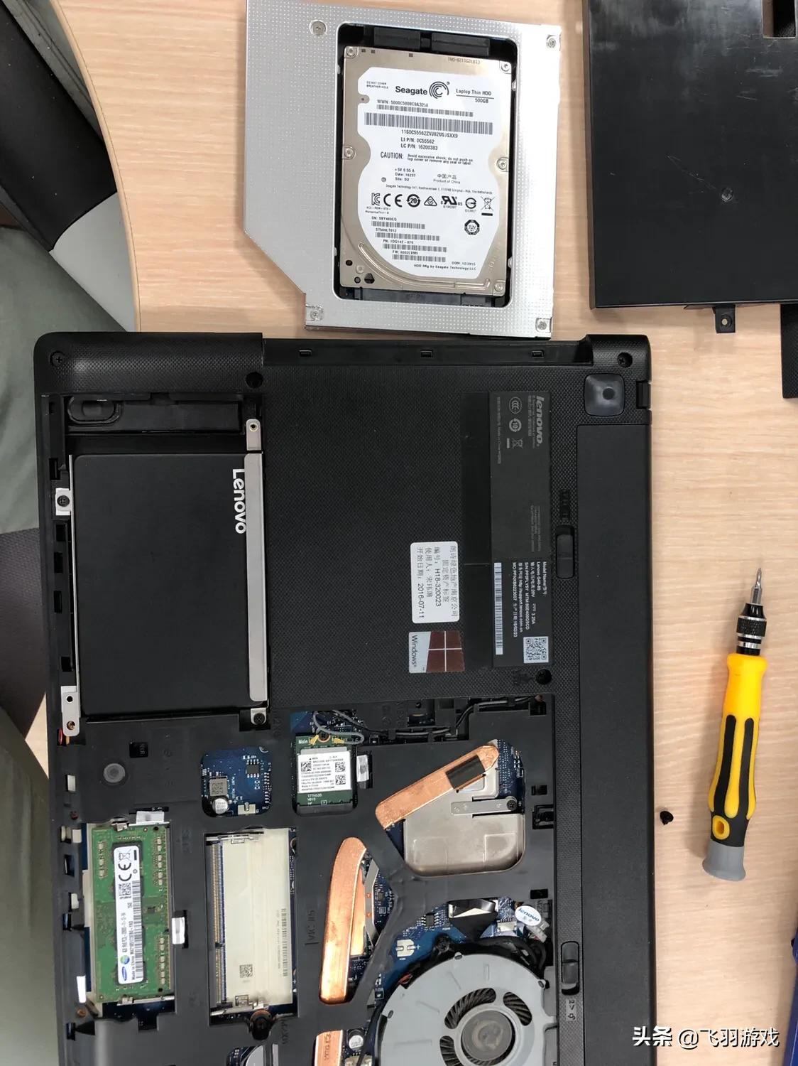 联想k47g的光驱能改成硬盘位,联想笔记本光驱改机械硬盘教程