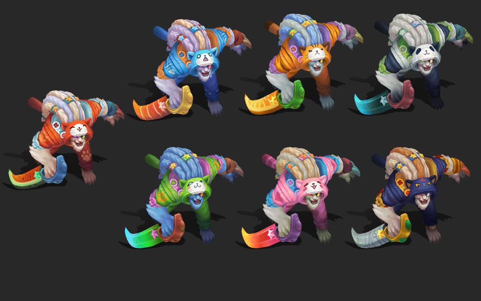 lol英雄联盟愚人节皮肤,lol愚人节系列皮肤大全