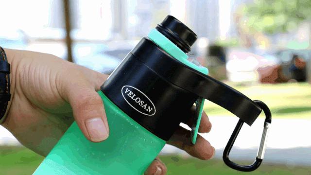 据说这个德国运动水瓶能当移动空调用？！亲测轻轻一喷清凉降温