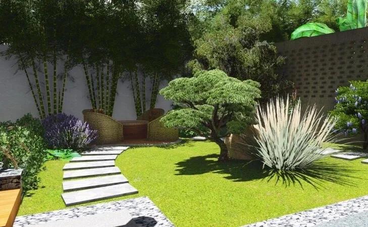 可以放空心灵的庭院,净化心灵庭院