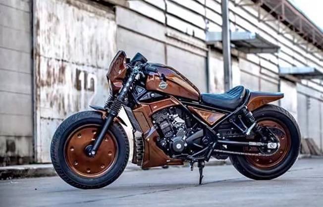 超帅气的本田CM300改装作品，日系小太子化身未来战士