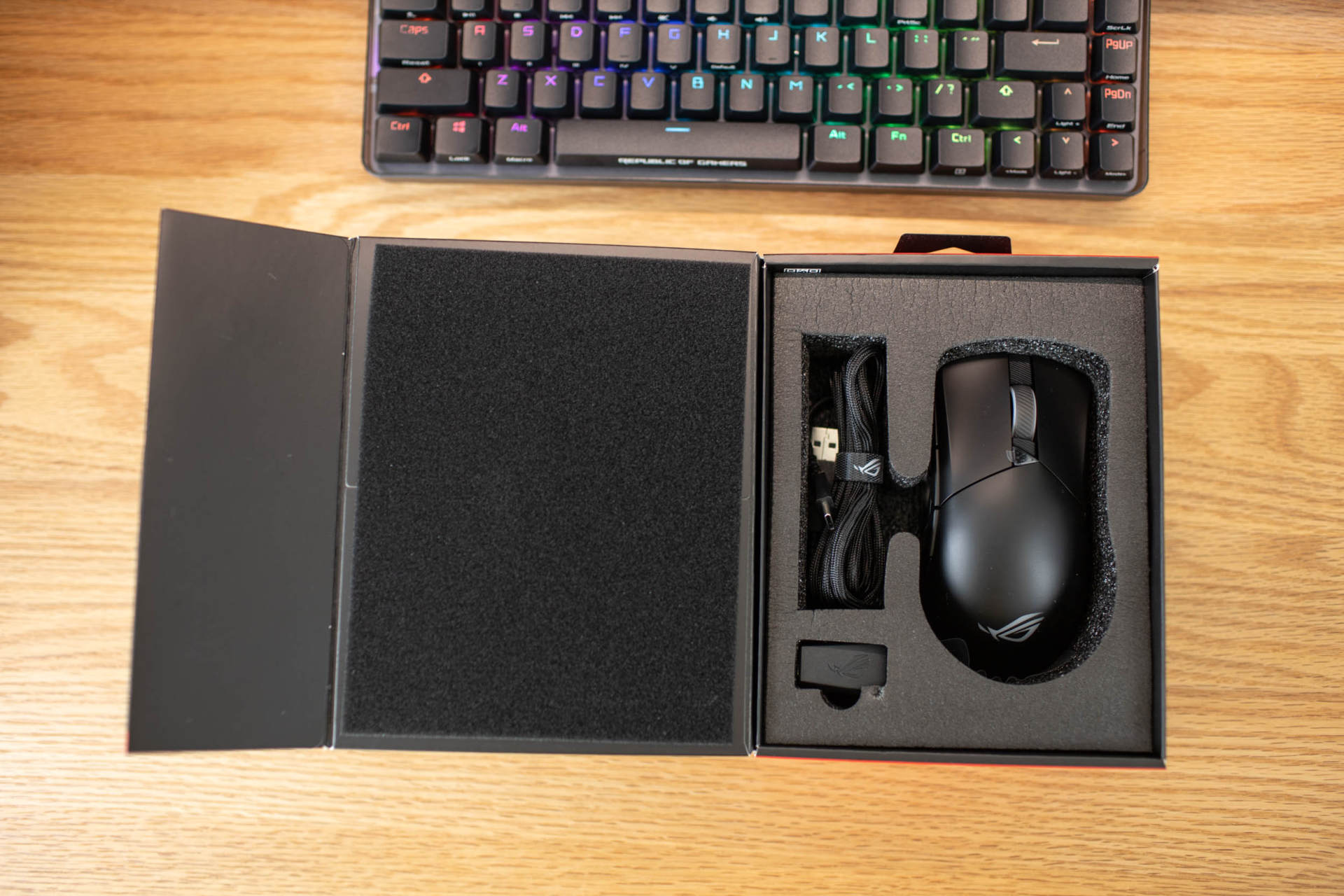 rog战刃3有线版鼠标测评,rog战刃3对比天选鼠标