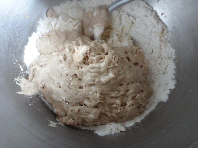 德式鲁邦种黑麦面包,黑裸麦面包